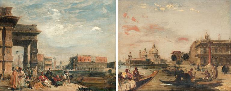 Edward Pritchett Tillskrivna, Motiv från Venedig.