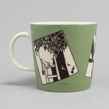 A Moomon mug, porcelain, Arabia, Finland, 1990-92.