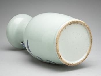 GOLVVAS, porslin, Kina, omkring 18/1900.