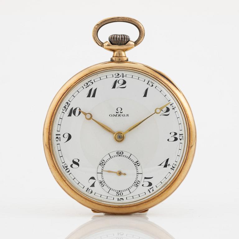 Omega, pocket watch, 49,5 mm.