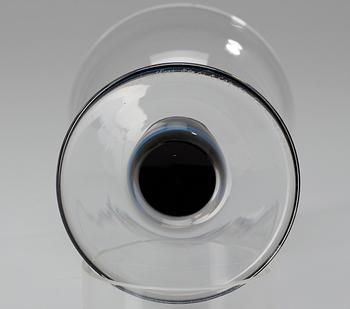 A Gunnar Cyrén glass goblet, Orrefors 1967.