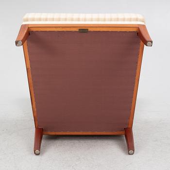 Carl Malmsten, armchair, "The Housefather", OH Sjögren, late 20th century.