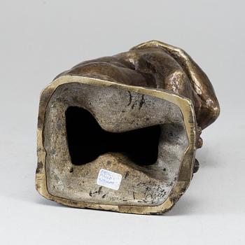 PER PALLE STORM, skulptur, brons, signerad och daterad 1944?.