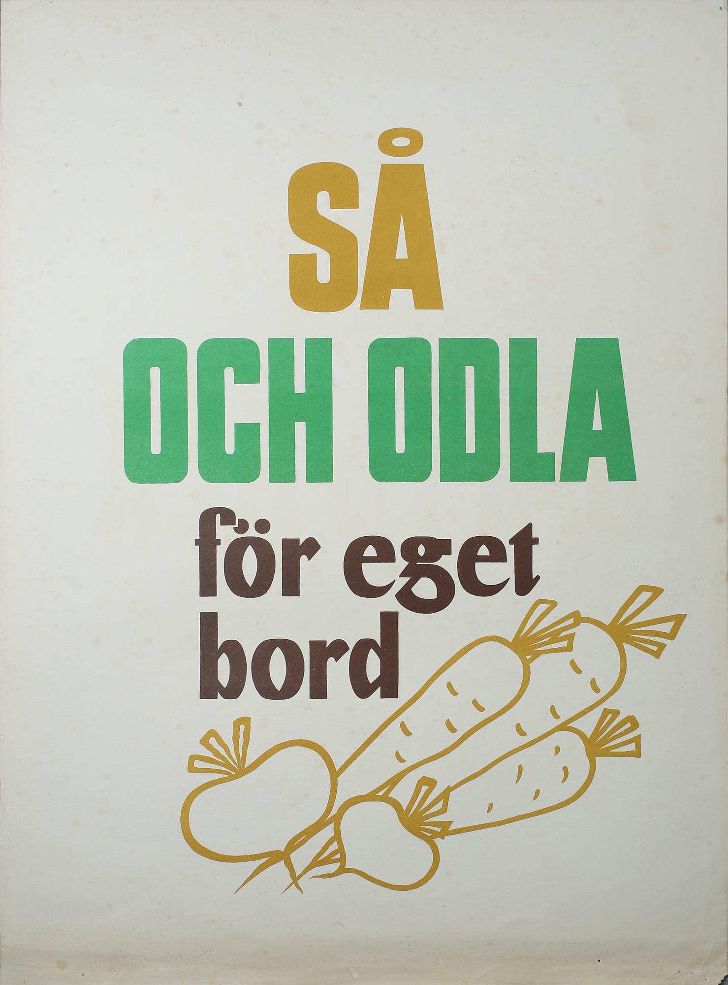 REKLAMAFFISCHER, 34 st, Hakonsköpmännens Reklamtjänst, Västerås, 1900-talets mitt.