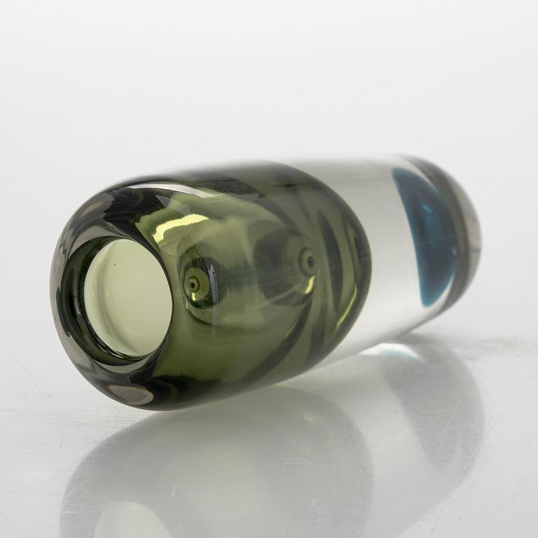 Saara Hopea, a 'Bubble' glass vase, Nuutajärvi Notsjö, 1957.
