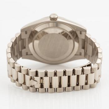 Rolex, Oyster Perpetual, Day-Date 40, wristwatch, 40 mm.