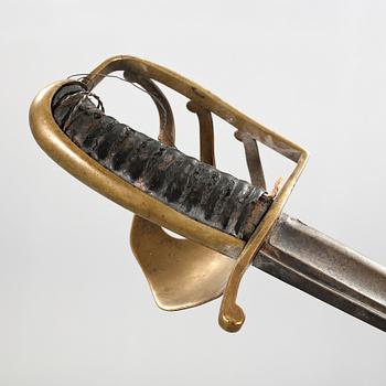 SABEL, m/1770, för dragonregementena.