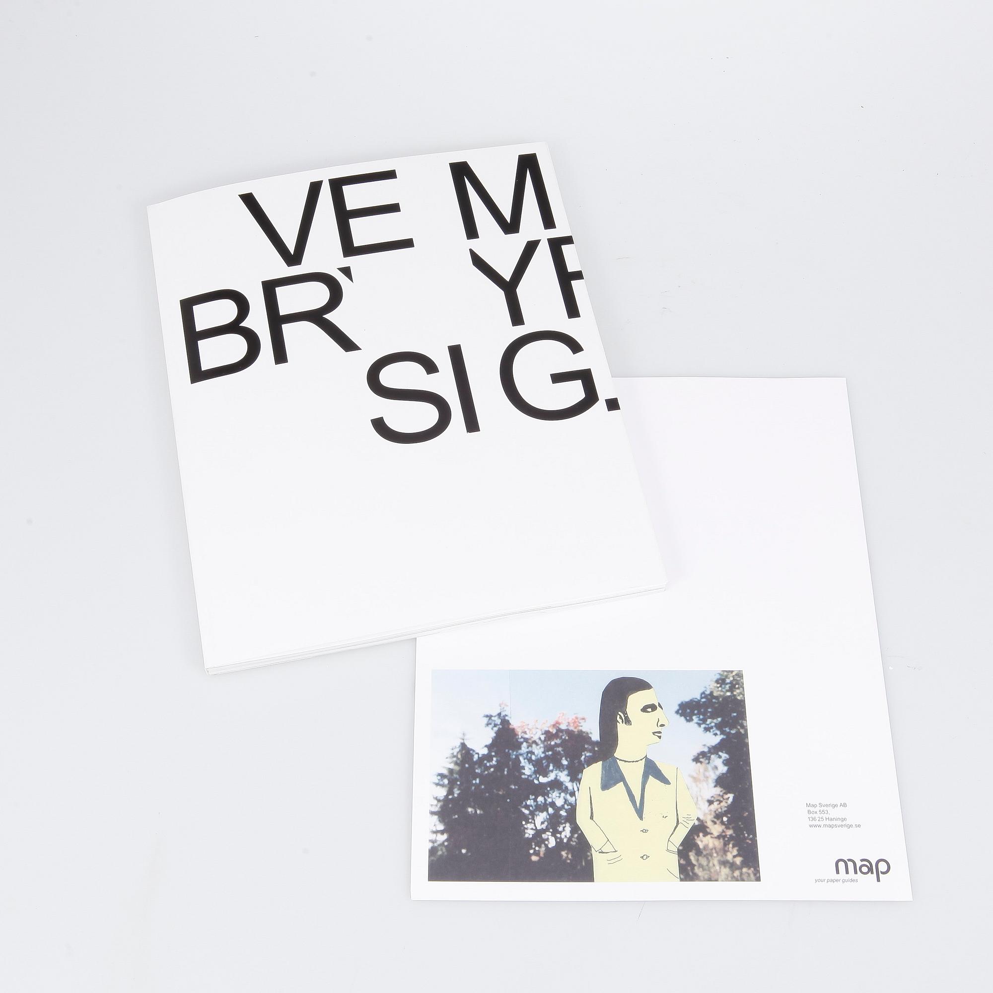 BOK: "Vem bryr sig, ", Jockum Nordström, Map Sverige AB, 2006.