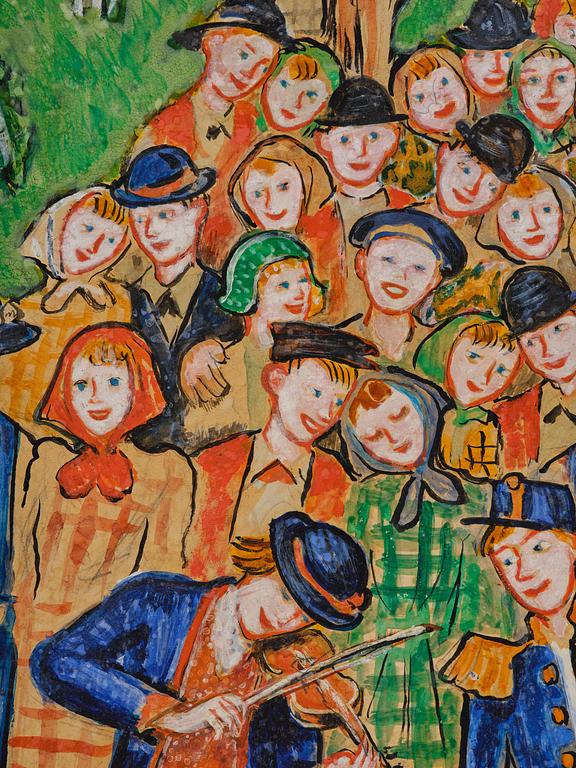 Nils von Dardel, ”Midsommar”.