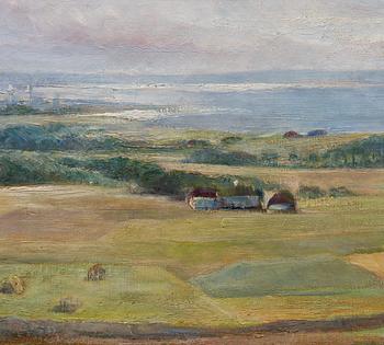 Gustaf Rydberg, Coastal Landscape, Skåne.