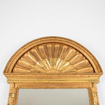 An empire mirror, first half of the 19th century.