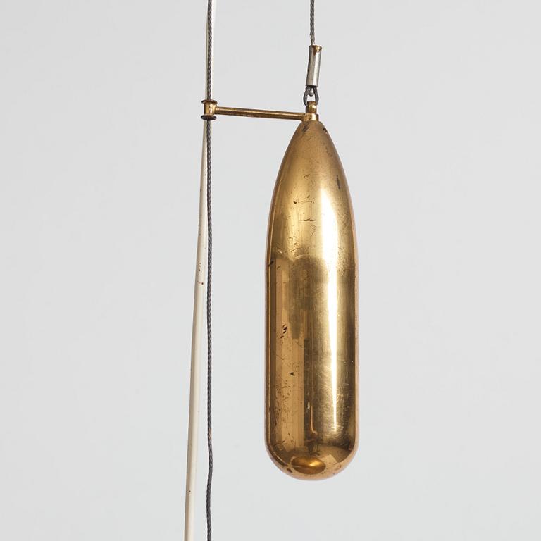 Bröderna Malmströms Metallvarufabrik, a ceiling lamp model "1576", Malmö, 1950s.