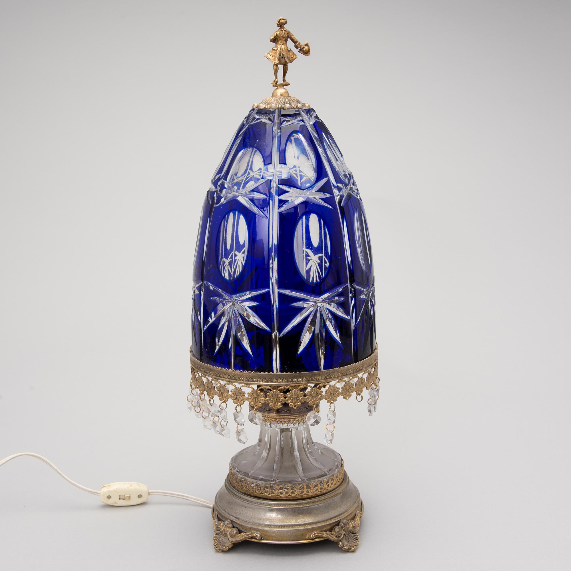 BORDSLAMPA, 1900-talets mitt.