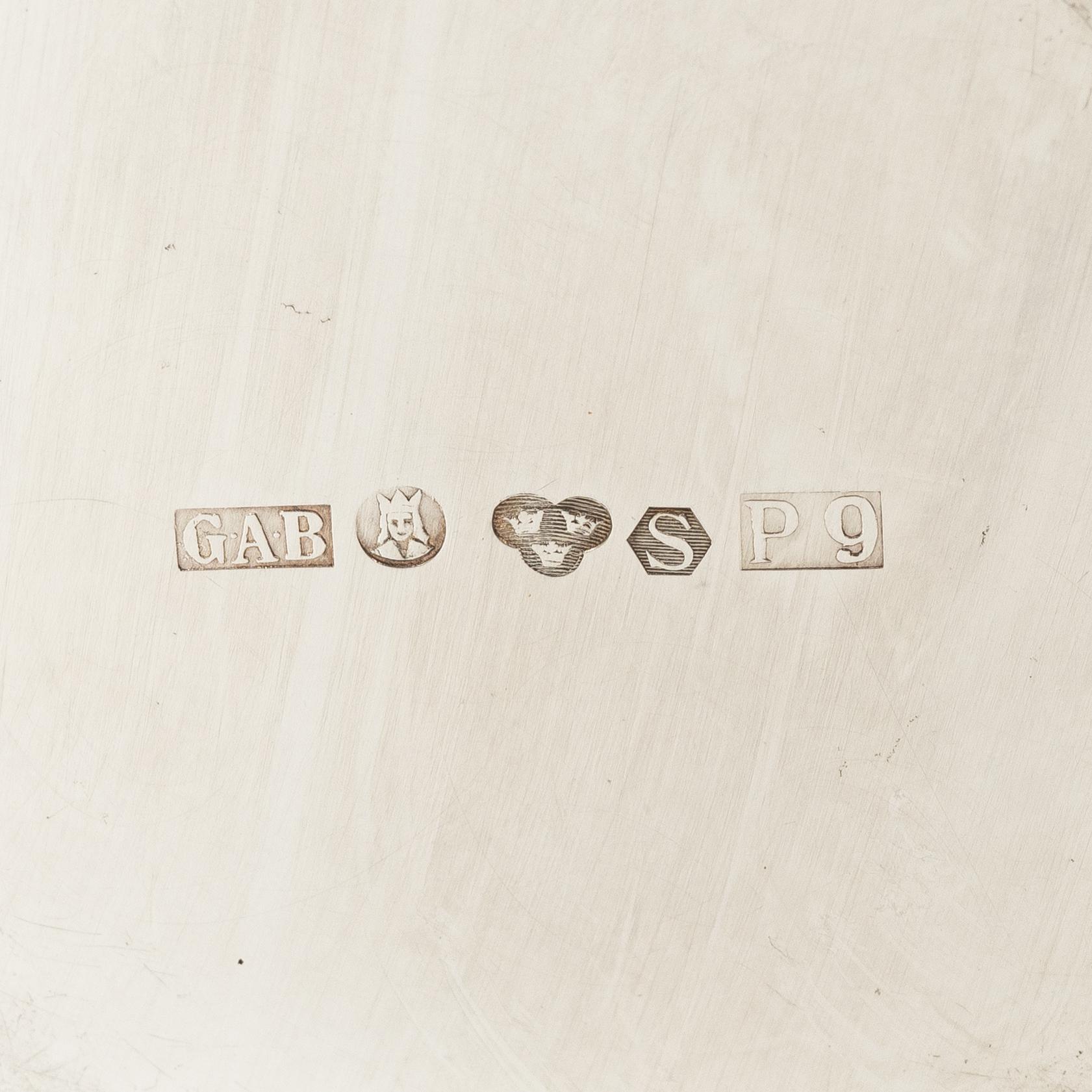 Bägare, silver, GAB, Stockholm, 1965.