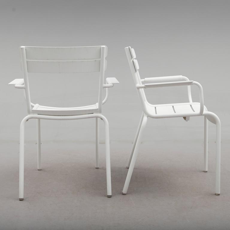 TRÄDGÅRDSSTOLAR, 4 st, "Luxembourg", Frédéric Sofia, Fermob, 2000-tal.