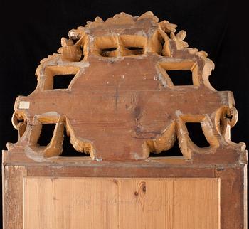 SPEGEL. Gustavianskt stockholmsarbete, 1780-tal.