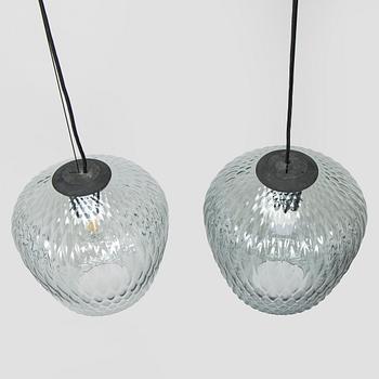Samuel Wilkinson, a pair of “Blown” pendant lights, &Tradition.