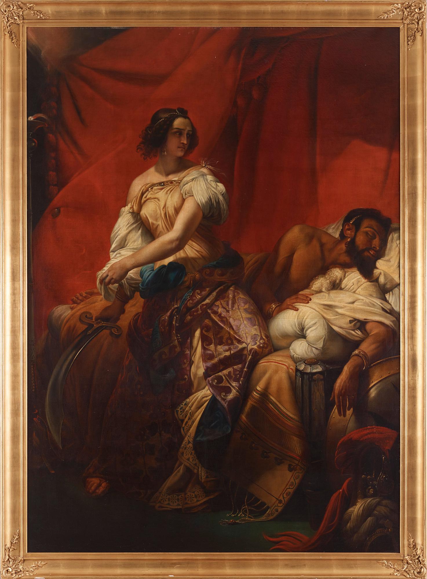 Judith och den Assyriske härföraren Holofernes.