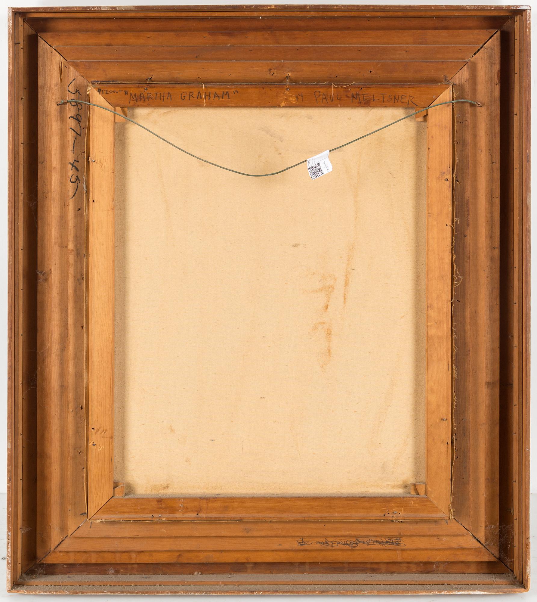 PAUL MELTSNER, oil on cxanvas, signed.