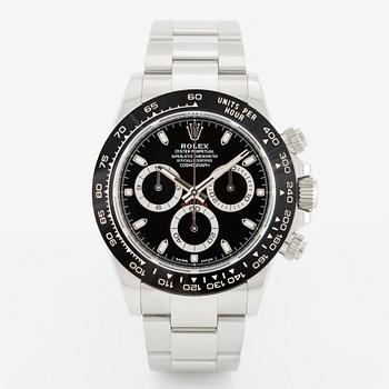 Rolex, Cosmograph, Daytona, chronograph, wristwatch, 40 mm.