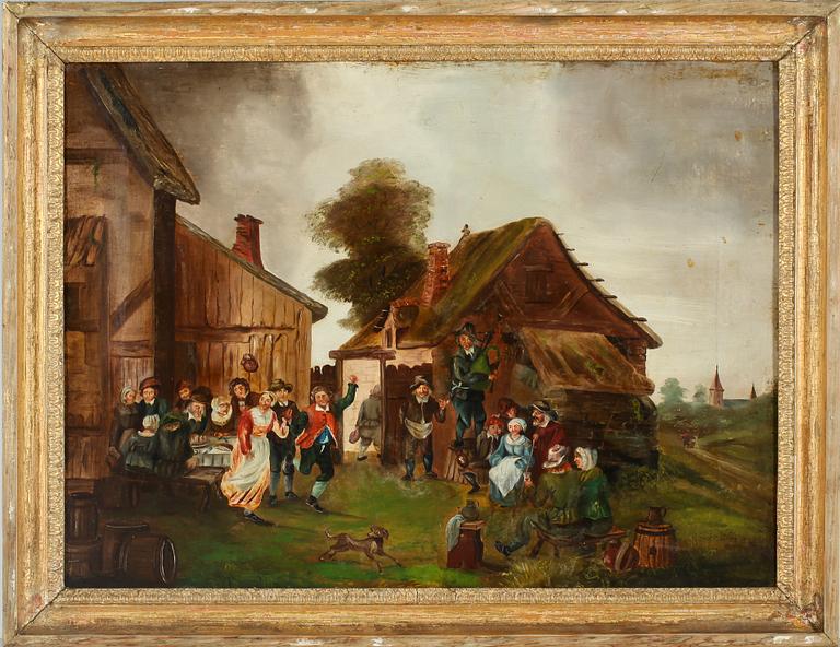 OKÄND KONSTNÄR, olja på duk, 1700-tal.