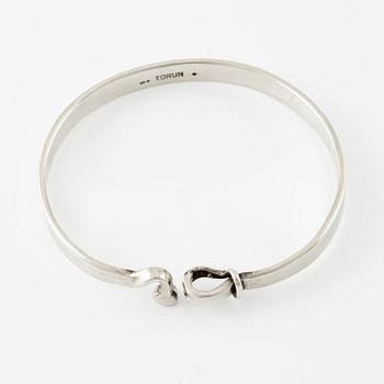 Vivianna Torun Bülow-Hübe, armband, sterlingsilver, Frankrike 1950-tal.