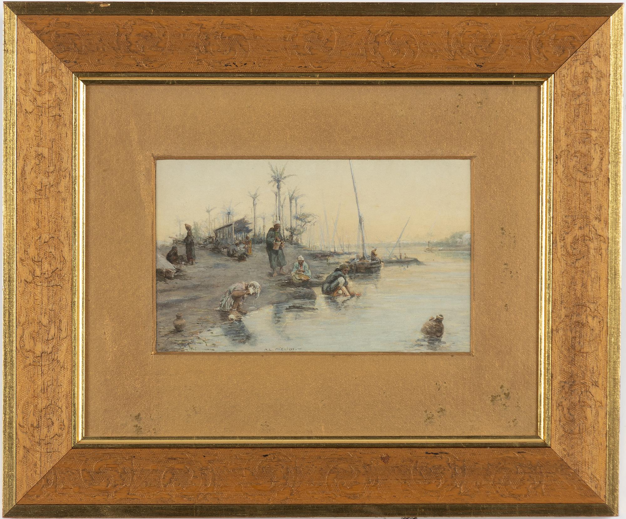 Adolphe Leopold Mielich, From North Africa.