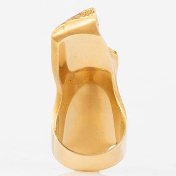 Björn Weckström ring "Sormusten herra" 18K gold, for Lapponia.