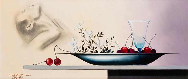 TERRY LAAKSO, oil on wood, signed.
