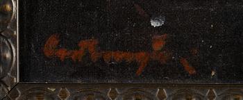 Carl Bengts, Illallista odottaessa.