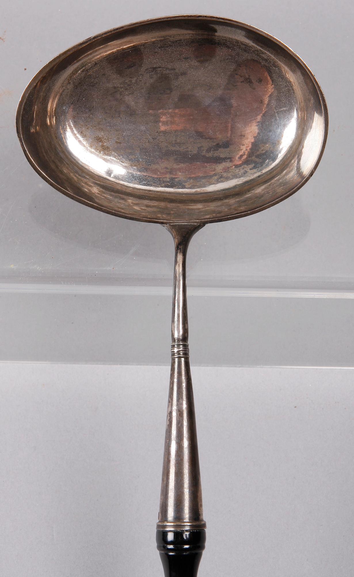 SOPPSLEV, silver, troligen Pehr Olof Bäckström, Gävle, verksam 1812-1835.