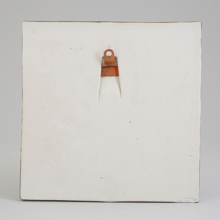 A Lisa Larson stoneware wall relief, for Gustavsberg.