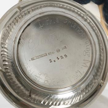 Four Swedish silver beakers, including mark of M Lysell, Trelleborg 1929.