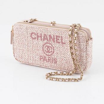 Chanel, väska, "Deauville Double Zip Clutch".