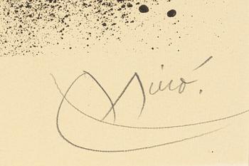 Joan Miró, From: "Homenatge a Joan Prats".