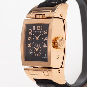 De Grisogono, Doppio tre, wristwatch, 36 x 35.5 mm.