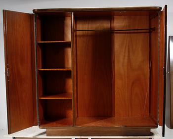 KLÄDSKÅP, art deco, 1920-tal.
