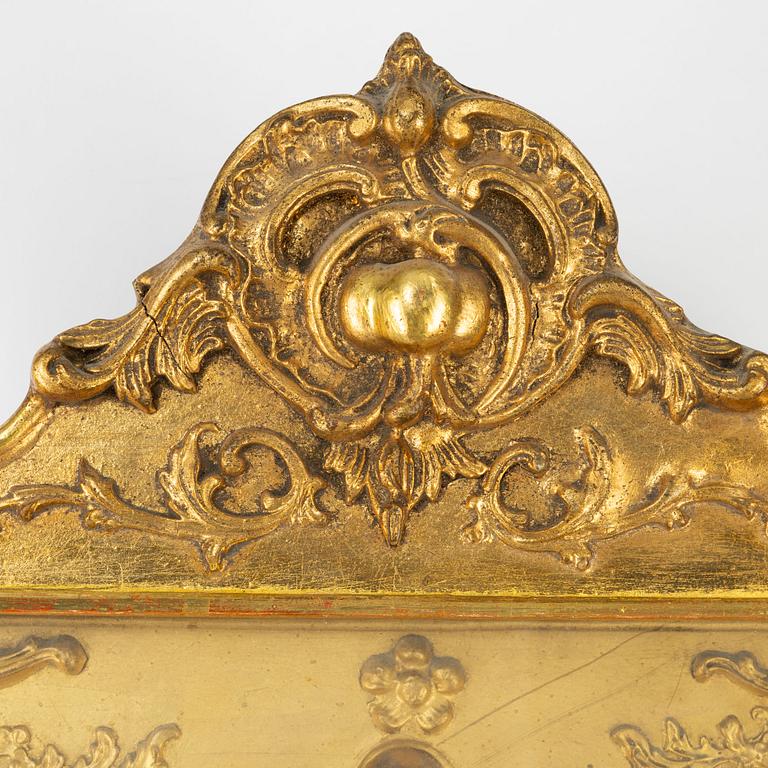 A wall clock, Germany/Austria, second half of the 19th Century.