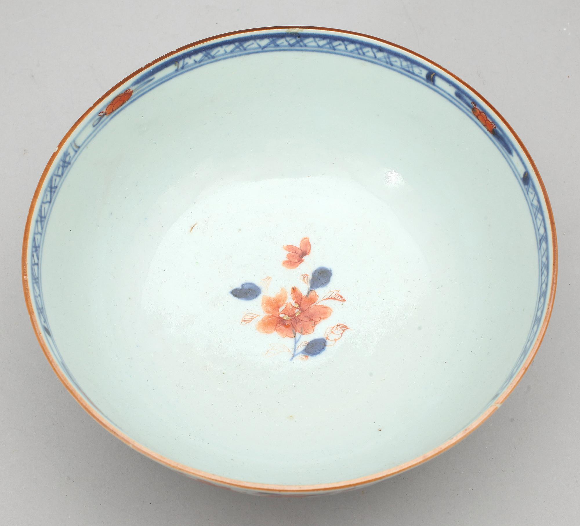 SKÅL, porslin, Kina, 1700-tal.
