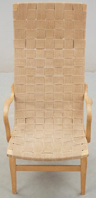 FÅTÖLJ, "Eva", Bruno Mathsson, för Karl Mathsson, Värnamo, 1963.