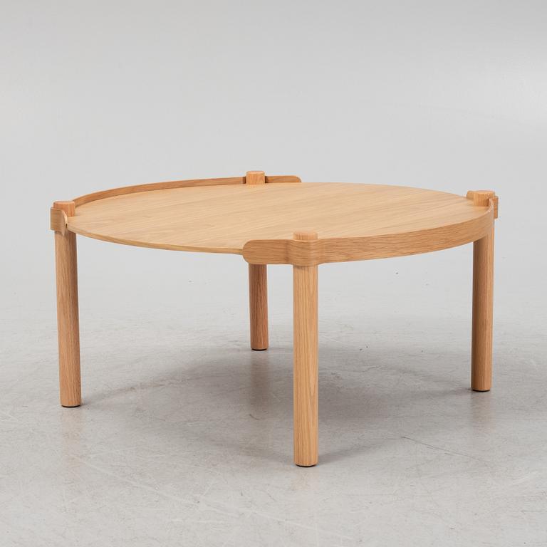A 'Woody' oak veneered coffee table from Cooee design.