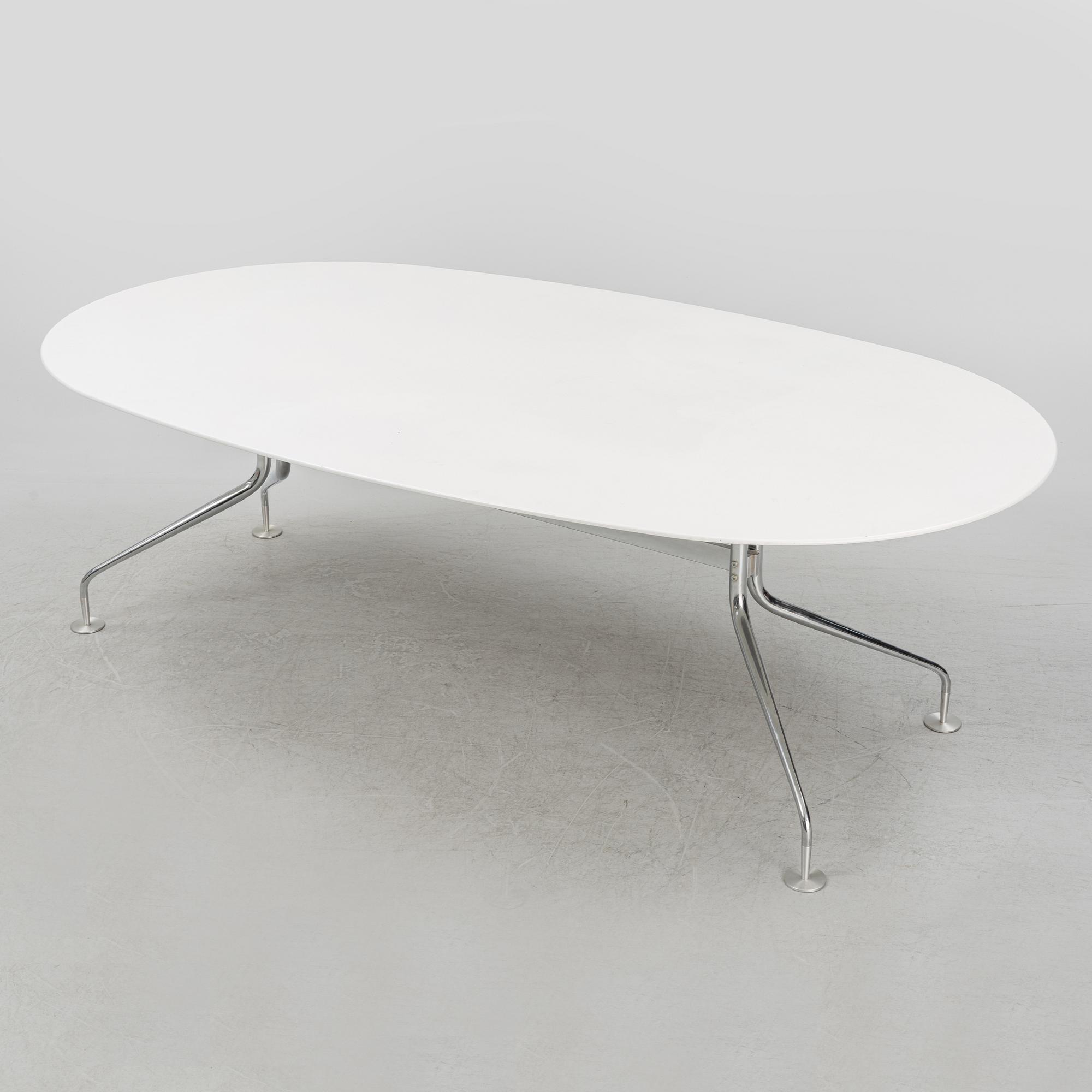 A 21st Century dining table.