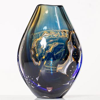 Edvin Öhrström, vas, glas, ariel, Orrefors.