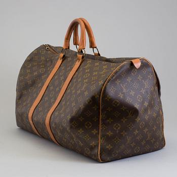 LOUIS VUITTON, "keepall 55" bag.