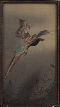 Ohara Koson, "Pheasant in Flight".