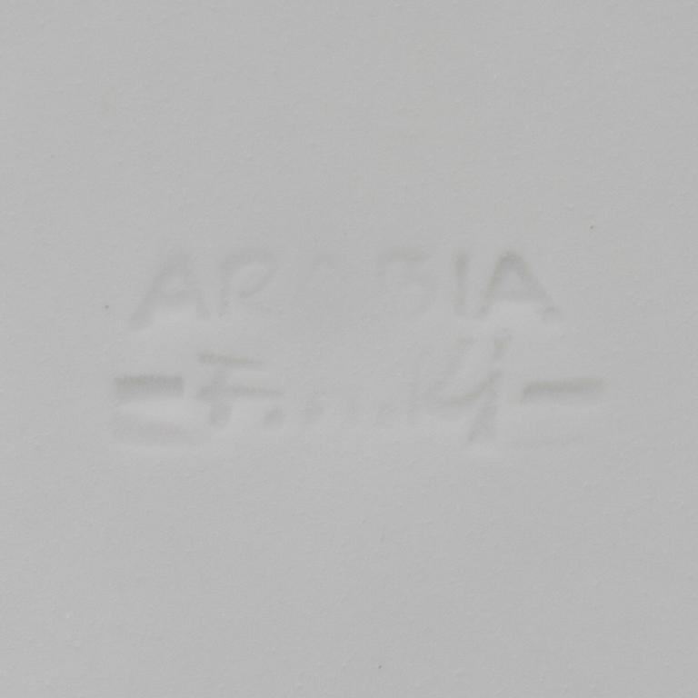 KAFFESERVIS, 24 delar, risporslin, Friedl Holzer-Kjellberg, Arabia Finland, 1950-60-tal.