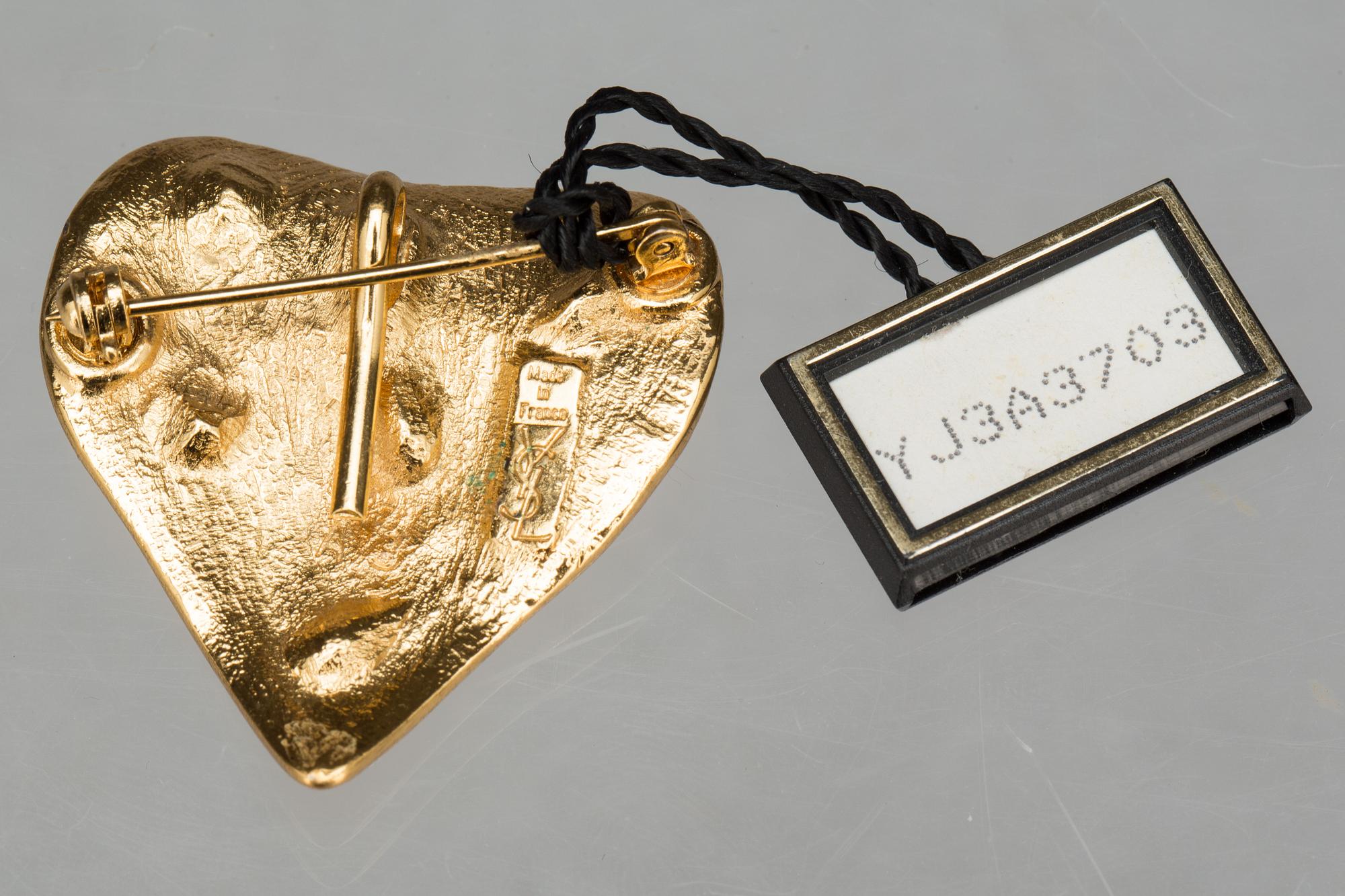 BROSCH/HÄNGE, bijouteri, Yves Saint Laurent.