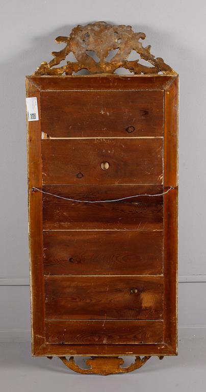 SPEGEL, bronserad, 1800-talets andra hälft.