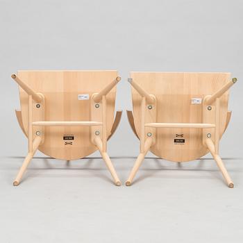 Virgil Abloh, Four "Abloh" chairs model 499 from the Markerad collection for IKEA, 2019.