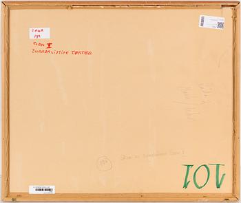 PETER WEISS, gouache på papper.